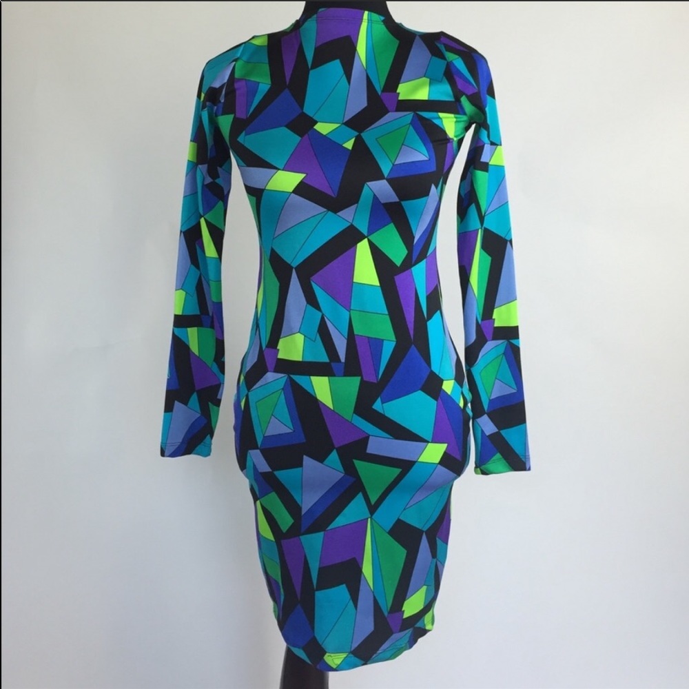 Geometric Rue107 Mini Dress